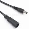 Cable conector hembra DC enchufe 5.5, conector macho-hembra impermeable para fuente de alimentación de monitoreo, conector hembra DC5521, versión extendida conector hembra 5525