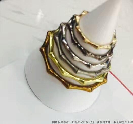 不同规格竹节圆圈 复古合金饰品配件DIY 手工材料 mm55