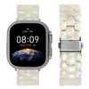 Adequado para Apple Watch 7/8/9/10/11 Geração Novos Smartwatches com Pulseiras de Resina Hexagonal para Apple Watch