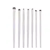 Set de 10 Pinceles para Sombras de Ojos de Porcelana Nube de Venta Caliente Transfronteriza, Set de Pinceles para Maquillaje de Ojos de Cerdas Suaves, Pincel para Sombra de Nariz, Pincel Corrector