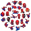 Pingentes de sapato da série Homem-Aranha, fivelas de sapato, pingentes de sapato de PVC para Crocs, mais vendidos na Amazon