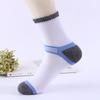 Meias de Cano Médio para Homens, Primavera e Verão, Meias Esportivas de Algodão Antiderrapantes com Amarração na Cintura, Meias para Adultos, Meias Atacado para Homens, Meias de Zhuji