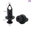 Tornillo de letra de coche clavo de expansión de plástico para perforar hebilla universal de guardabarros para guardabarros parachoques maletero