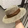 Sombrero Plano de Moda Estilo Coreano para Mujer, Moda Europea y Americana, Estilo Británico, Sombrero de Sol Calado para Salidas y Vacaciones, Negro