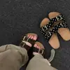 Sandalias Birkenstock de lunares estilo coreano para mujer, nuevas de verano 2026, sandalias de playa tipo slip-on de suela gruesa para combinar con faldas