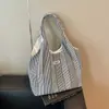 2026 Nuevo Bolso de Hombro de Lona Estilo Coreano para Mujer, Bolso Tote de Gran Capacidad para el Trabajo Diario, Simple, Moderno, Versátil, Casual