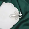 Popular Pinza para el Cabello de Flor con Acabado Exquisito y de Alta Gama, Pinza de Pato con Pedrería, Pasador para el Cabello de Mujer, Pinza Lateral, Accesorio para el Cabello, Adorno para el Cabello