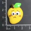 Nueva Expresión Fruta Mango Manzana Resina Accesorios Pasador DIY Accesorios para el Cabello de Niños Flor para Zapatos Colgante Material para Colgantes