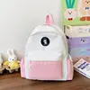 Mochila Nueva para Jardín de Niños para Niños y Niñas, Mochila Infantil Ligera y Versátil con Bloques de Color para Clases Medias y Grandes, Mochila Escolar de Primer Grado