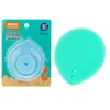 Doraemon bebê shampoo escova de banho bebê silicone shampoo escova bebê massagem cabeça escova extra grande 6458