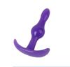 Plugue anal posterior com três contas e contas simples (Bolsas) Utensílios masculinos e femininos rosa Produtos sexuais adultos atacado