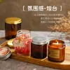 Venta al por mayor Lata Marrón Vacía para Vela Perfumada de 250 ml Portavelas de Vidrio de Boca Ancha Grande para Velas Hechas a Mano Botella Vacía