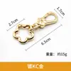 Aleación de Zinc Encantador Flor Cierre de Resorte Gancho Giratorio Metálico Hebilla Gancho para Bolso Equipaje Herraje Colgante diy Accesorios para Joyería