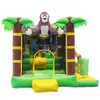 Trampolín Inflable para Niños con Resbaladilla, Trampolín Gorilla, Cama Elástica, Castillo Inflable, Equipo de Diversión al Aire Libre, Venta Directa de Fábrica