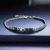Pulsera de pareja Princesa y Caballero para hombre y mujer, pulsera de diseño de lujo ligero, regalo del Día de San Valentín, pulsera tejida periférica original