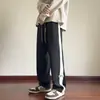 Pantalones largos holgados, rectos y modernos de marca para hombre, estilo Hong Kong juvenil, con múltiples combinaciones, informales, con puntera y pierna.