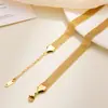 Pulsera de acero de titanio simple de moda pulsera versátil de bricolaje damas alto sentido chapado en oro de 18k pulsera de acero inoxidable al por mayor