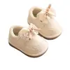 Zapatos para Bebé Niña Estilo Nuevo Primavera y Otoño Encaje Floral Pequeño Zapatos de Piel para Niñas Zapatos de Princesa para Niña Pequeña Zapatos para Caminar de Suela Suave para Bebés