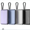 Atacado de Fábrica Oe m Power Bank com Cabo Embutido 20000mAh Grande Capacidade Mini Carregamento Rápido