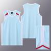 Traje de uniforme de baloncesto para hombre y mujer, camisetas para estudiantes universitarios, entrenamiento de competición, deportes, chaleco infantil, uniforme de equipo, compra grupal, estampado 1014