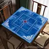 Venta Caliente Americana Esterilla para Mesa de Mahjong Tela Ji Ji Base de Goma Impermeable Antideslizante Reducción de Ruido Resistente al Desgaste Esterilla de Mesa Esterilla para Entretenimiento en Casa
