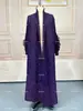 Cardigan Plissado Europeu e Americano Miyake de Alto Padrão com Senso de Moda Tamanho Plus Feminino Roupa Étnica Jaqueta Corta-vento Capa Estilo Longo Trabalho Pesado Versátil