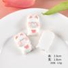 Resina Dos Desenhos Animados Pequenas Jóias Abraço Urso Coelho Diy Acessórios Creme Cola Telefone Móvel Shell Geladeira Adesivo Cabeça Corda Acessórios