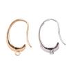 Accesorios de gancho para la oreja envueltos en oro de 14 quilates que preservan el color, aretes de moda coreana, aretes de perlas hechos a mano, material de gota para la oreja, gancho para la oreja