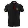 Camiseta de Manga Curta com Gola Alta, Tamanho Grande Uniforme de Treinador, Camisa Polo Esportiva para Corrida Fitness, Uniforme de Equipe, Esportes de Corrida