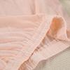 Estilo Nuevo Europeo y Americano Jacquard Rosa Cómodo Transpirable Holgado Manga Larga Pantalones Cortos Pijama de Otoño e Invierno para Mujer Exclusivo Transfronterizo Ropa de Casa