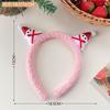 Diadema navideña, accesorios para el cabello, linda horquilla de oso, tocado de niña, diadema con lazo, accesorios para vestido de fiesta