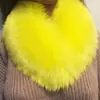 CI Cross-Border P0171 Em Estoque Europeu e Americano Novo Estilo Pele Falsa de Raposa Pele de Coelho Xale Gola de Pele Falsa Cachecol de Pele