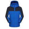 Jaqueta Logo Inverno Outdoor Corporativa Veludo Roupa de Trabalho Estampada Manga Longa Roupa de Trabalho Jaqueta Masculina e Feminina À Prova de Vento