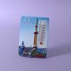 China Shanghái imán de nevera ciudad turismo recuerdo fabricantes de resina magnética venta al por mayor hecho a mano tridimensional mini creativo