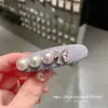 Pinzas para el cabello de pedrería brillante de lujo estilo coreano Dongdaemun Primavera 2026 para mujer, Colección de accesorios para el cabello de la frente