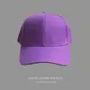 Boné de Baseball de Cor Lisa Personalizado para Homens e Mulheres, Chapéu Versátil para Publicidade de Agência de Viagens Estudantil, Boné com Aba Bordado por Transferência de Calor