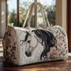 2026 Nueva Serie Transfronteriza Animal Caballo Bolsa de Viaje Acolchada Portátil de Corta Distancia Multifuncional Bolsa Deportiva para Fitness