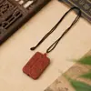 Colar com Pingente Hexiang Marca Viagens Seguras Ornamento Incenso de Medicina Chinesa Natural Pingente Charme Contas Hexiang Pingente Wenwan