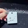 Serie de Aretes de Diseñador para Niña con Agujas de Plata S925, Diseño Original, Nicho, Fresco y Dulce, Regalo para Mejor Amiga, Verano