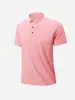 Camisas POLO para hombre y mujer, camisetas de manga corta, camisetas de verano para parejas, polos de negocios para hombre, cuello mao estándar y cuello camisero