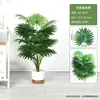 Plantas Verdes Simuladas Árvore da Fortuna em Vaso Paisagismo de Pátio Flores Artificiais Plantas Artificiais em Vaso Decoração de Interior de Sala de Estar Restaurante Plantas Verdes Artificiais