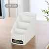 Frete Grátis Caixa de Armazenamento de Mesa para Escritório Ruibo Suporte de Plástico Armazenamento à Prova de Poeira Doméstico Moda Armazenamento de Cosméticos