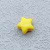Nuevas Cuentas Acrílicas Estrella de Cinco Puntas Agujero Recto Cuentas Macaron Color Caramelo Cuerda Gruesa Cuentas Sueltas Accesorios