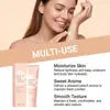 Crema de Cuidado para Axilas de Durazno Hidratante Suave Diaria, Suavizante, Nutritiva, Limpiadora de la Piel del Cuerpo, No Pegajosa, Portátil