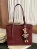 Bolso Retro de Gran Capacidad para Mujer 2026 Nuevo Bolso de Hombro Casual para el Trabajo y el Viaje Bolso Tote Texturizado Simple Versátil