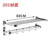 Estante para Toallas de Acero Inoxidable 304 Estante de Almacenamiento para Baño Hotel Baño Estante para Toallas sin Taladro Fabricante Venta al por Mayor