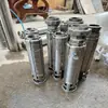 Preço NegociávelBomba para Poço Profundo Totalmente em Aço Inoxidável Bomba Submersível Bomba para Água Profunda Conjunto de Impulsores 4SP Tanto por Dentro quanto por Fora são de Aço Inoxidável