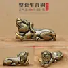 Latão Zodiac Criativo Tridimensional Zodiac Personalizado Chaveiro de Carro Pingente Acessórios Pequeno Presente Fabricante Atacado
