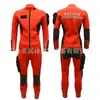 Traje de Rescate Acuático Húmedo Dividido Traje de Bomberos de una Pieza Traje de Ayuda por Inundación Traje de Neopreno para Entrenamiento de Surf Traje de Neopreno