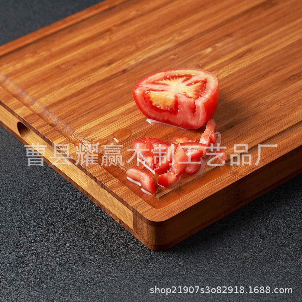 厨房竹制切菜板 家用多功能水果砧板切菜案板 披萨牛排面包板